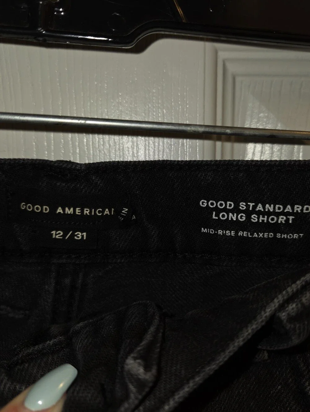 Good American Black- Good Standard Long Short